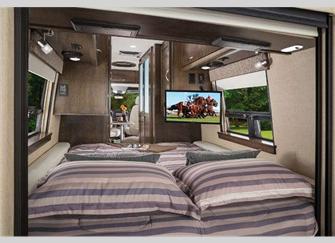 Coachmen Galleria Class B Motorhome Bed